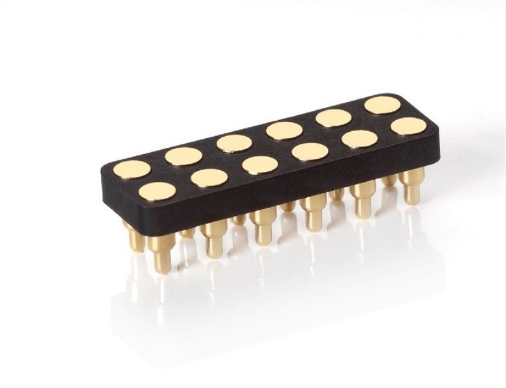 12 Pin High Current Pogo Pin Connector