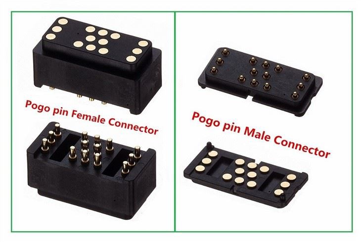 Pogo Pin Male Female Connector Set