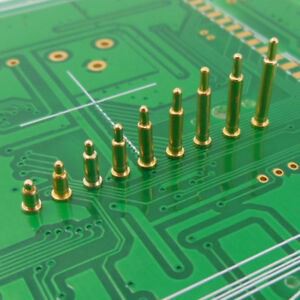 Konektor PCB Pogo Pin yang dimuat musim semi