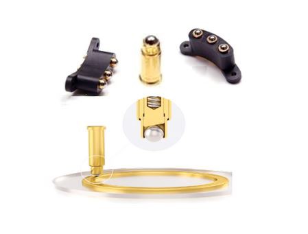 Konektor Pin Pogo Pengisian Magnetik 360 derajat