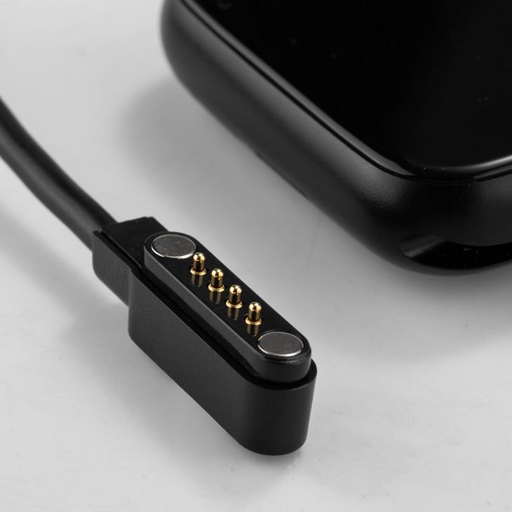 Kabel Konektor Magnetik Pogo Pin 4 Pin