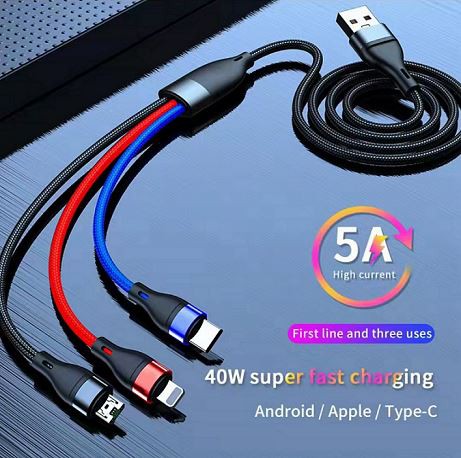 5A Kabel Pengisian Super Cepat