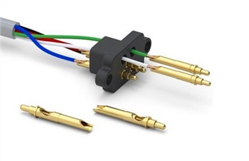 Bagaimana kabel dipasang pada pin pogo?