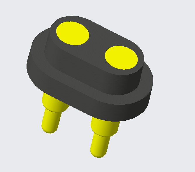 Konektor PogoPin Tahan Air 2Pin